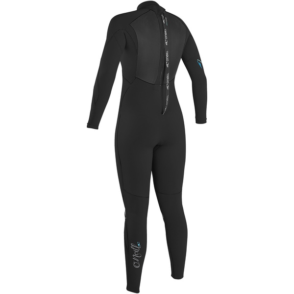 2026 O'Neill Womens Epic 5/4mm Back Zip Wetsuit 4218B - Black